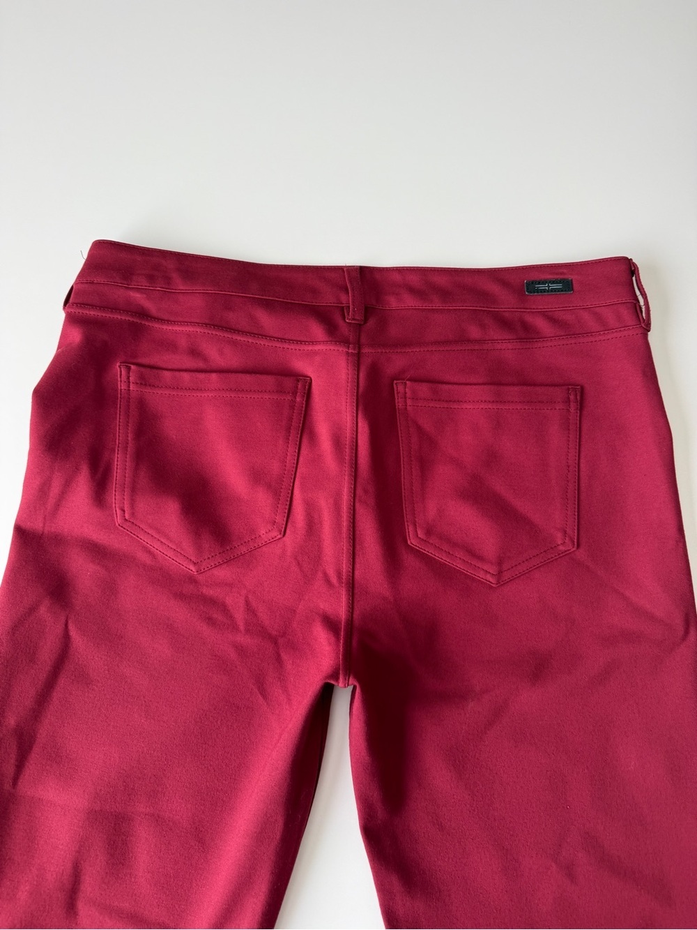 Liverpool Los Angeles Burgundy Women’s Gia Glidder Skinny Pull on Pants 16/33 - Picture 7 of 10